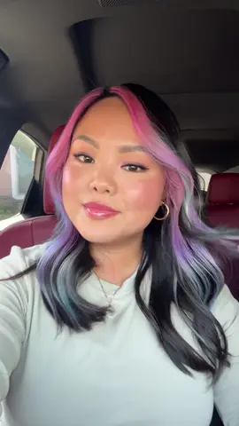 I’m back 🩷💜🩵 #hair #hairtransition 