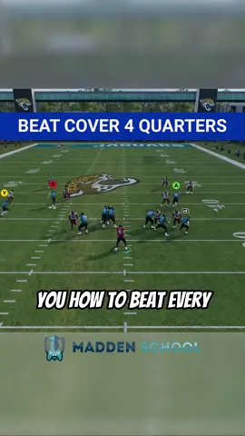 1 play touchdown against super common Madden 26 coverages #madden #maddennfl #madden26 #madden26tips 