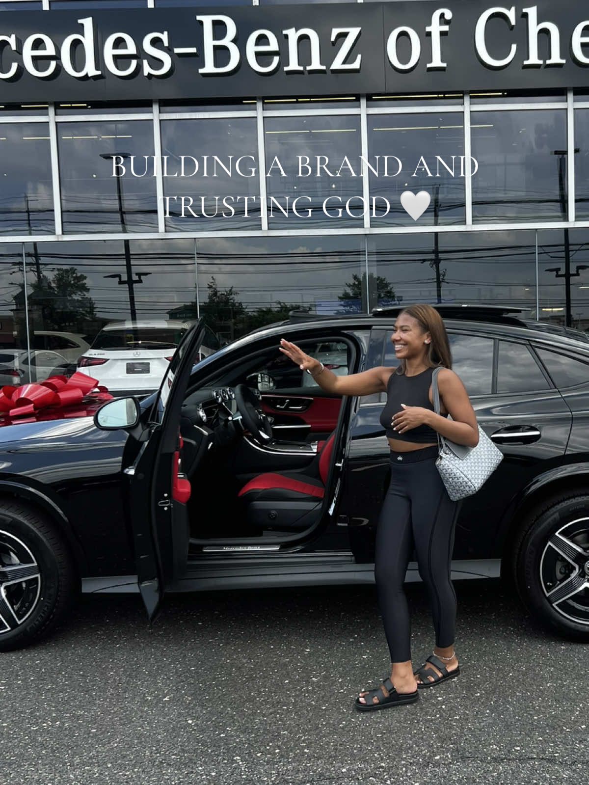 Thank you Jesus for pulling me into my purpose I been a entrepreneur since 19 became a nurse when I was 21! 2025 fully committed to my brand and wow beyond grateful baby Benz to big Benz! all glory to God 🤍