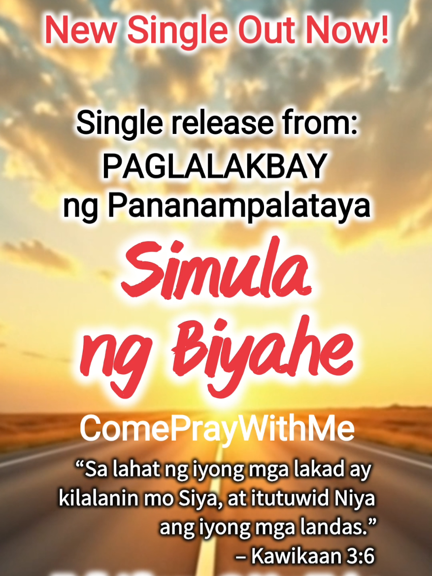 Paglalakbay ng Pananampalataya ay isang 20-track na OPM faith-inspired album na isinulat sa buong Tagalog. Dinisenyo para sa mga mahahabang biyahe sa kalsada, ngunit higit sa lahat, para sa mas malalim na paglalakbay ng ating pananampalataya sa Diyos. Ang bawat kanta ay nagsisilbing panalangin, pasasalamat, at paalala na sa bawat kanto, lubak, o dulo ng ating biyahe — hindi tayo nag-iisa. 🎶 Perfect para sa road trips, devotion time, at quiet reflection habang nagmamaneho. ✨ Nawa’y maging gabay, aliw, at inspirasyon ang mga awitin na ito sa iyong araw-araw na paglalakbay. #tagalogworship #tagalogmusic #faithsongs #opm #driving           
