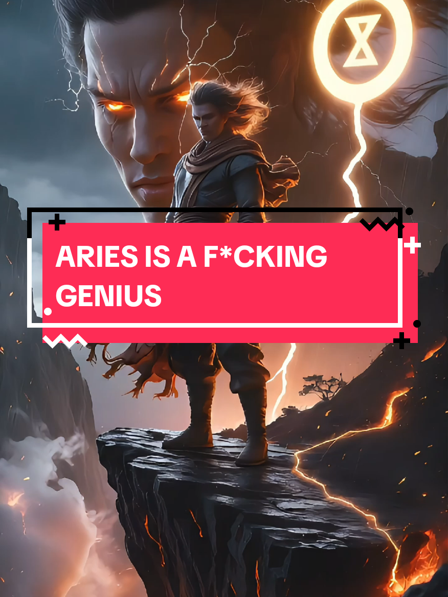 ARIES IS A F*CKING GENIUS  #aries #aries♈️   #zodiac #zodiacsigns #astrology 
