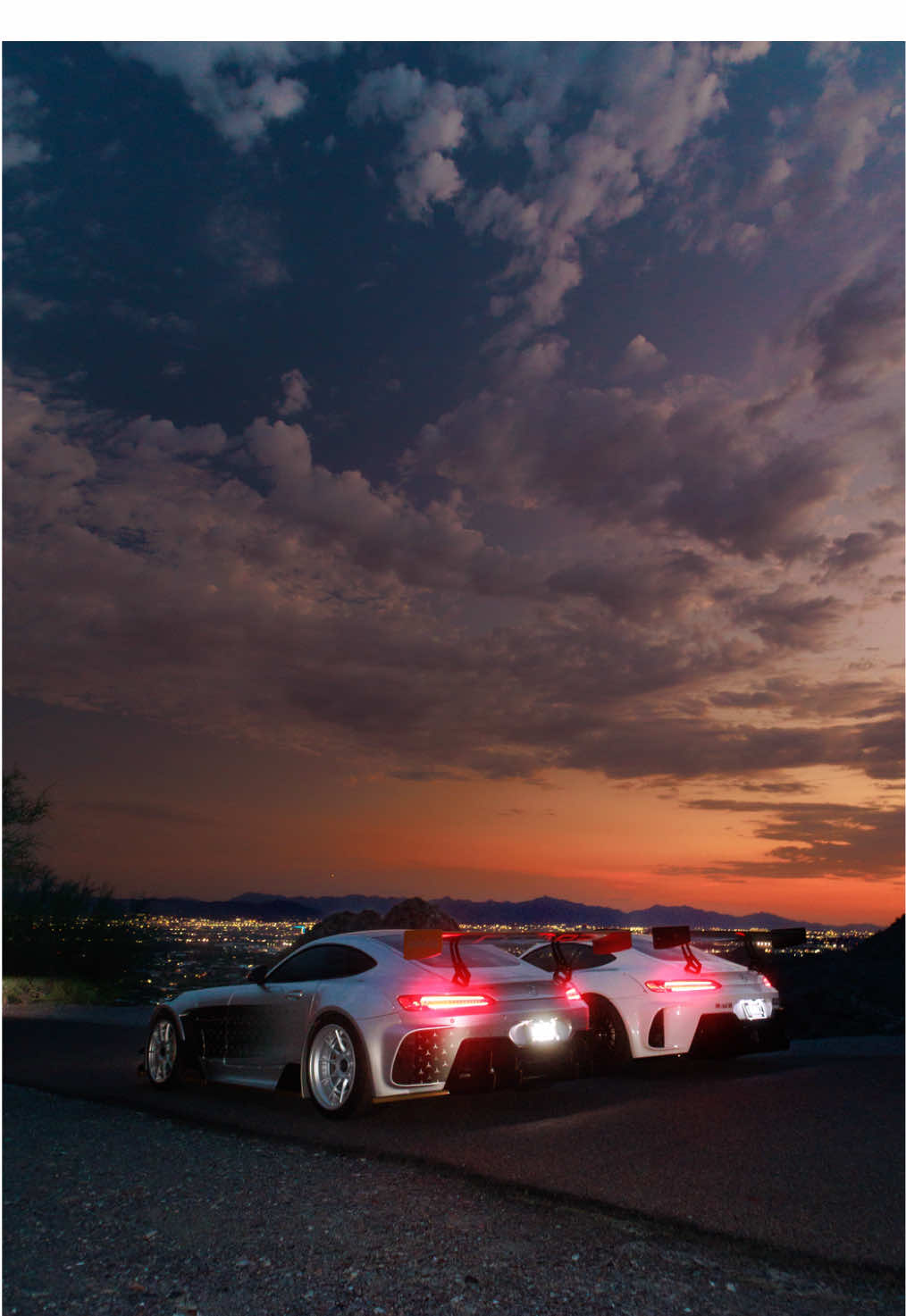 Arizona sunsets hit different hypercar #supercar #fyp #amg 