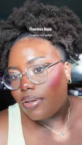 Base routine + setting routine  Creams >> liquids  @Fenty Beauty contour stix @Haus Labs by Lady Gaga foundation @Tower 28 Beauty concealer, setting powder @Huda Beauty setting powder @Maybelline NY setting powder @ONE SIZE BEAUTY setting spray @Charlotte Tilbury setting spray @Morphe Cosmetics blush @NARS Cosmetics concealer  #basemakeup #settingpowder #blackgirlmakeuptutorial #basemakeuproutine 