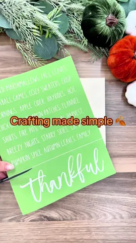 Crafting doesn’t have to be complicated. With our reusable Stencils, it’s literally as easy as: 👉 Place 👉 Paste 👉 Peel 👉 Reveal (& squeal!) That’s it—no fancy tools, no extra steps, just professional-looking results every single time. 🍁✨ Want in on the fun? Comment FALL for a direct link to shop our cozy collection of ready to use stencils! 🍂 #EasyCrafts #ReusableStencils #DIYMadeSimple #CraftyMagic #FallDIY    