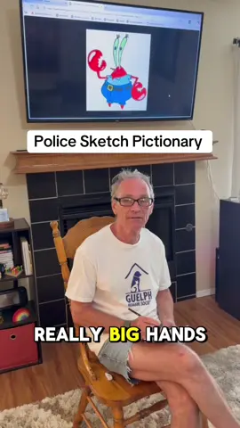 It’s like Pictionary but for police sketches 😂