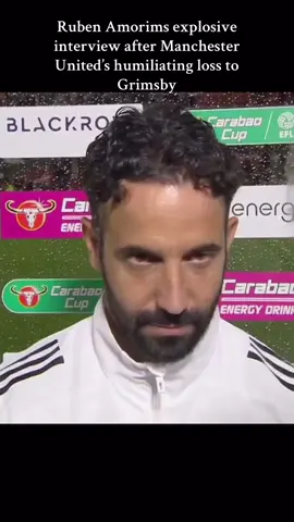 A truly shocking day #rubenamorim #interview #manunited #fyp #crashout 