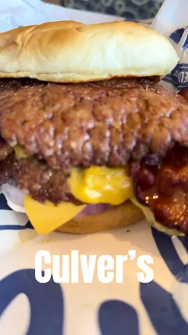 Culver’s stop for lunch! Double Bacon Cheeseburger, Onion Rings, and of course, CHEESE CURDS! What’s is your favorite item at Culver’s??? Comment and Follow! #food #diet #weightloss #photography #culvers 