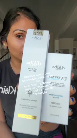 [OFFICIAL d'Alba] Dual Defense Set - White Truffle First Spray Serum (3.38 fl oz) + Waterfull UV Essence Sun Cream (1.69 fl oz) Comfort Lightweight@DALBA #whitetrufflefirstsprayserum #dhinglishop #beauty #buynow 