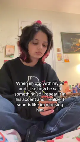 sometimes the accent slips out and it’s not even mine 