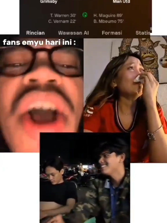 udah ga ke tolong lagi ini klub😭😭🤣 #manchesterunited #memefootball #foryou 