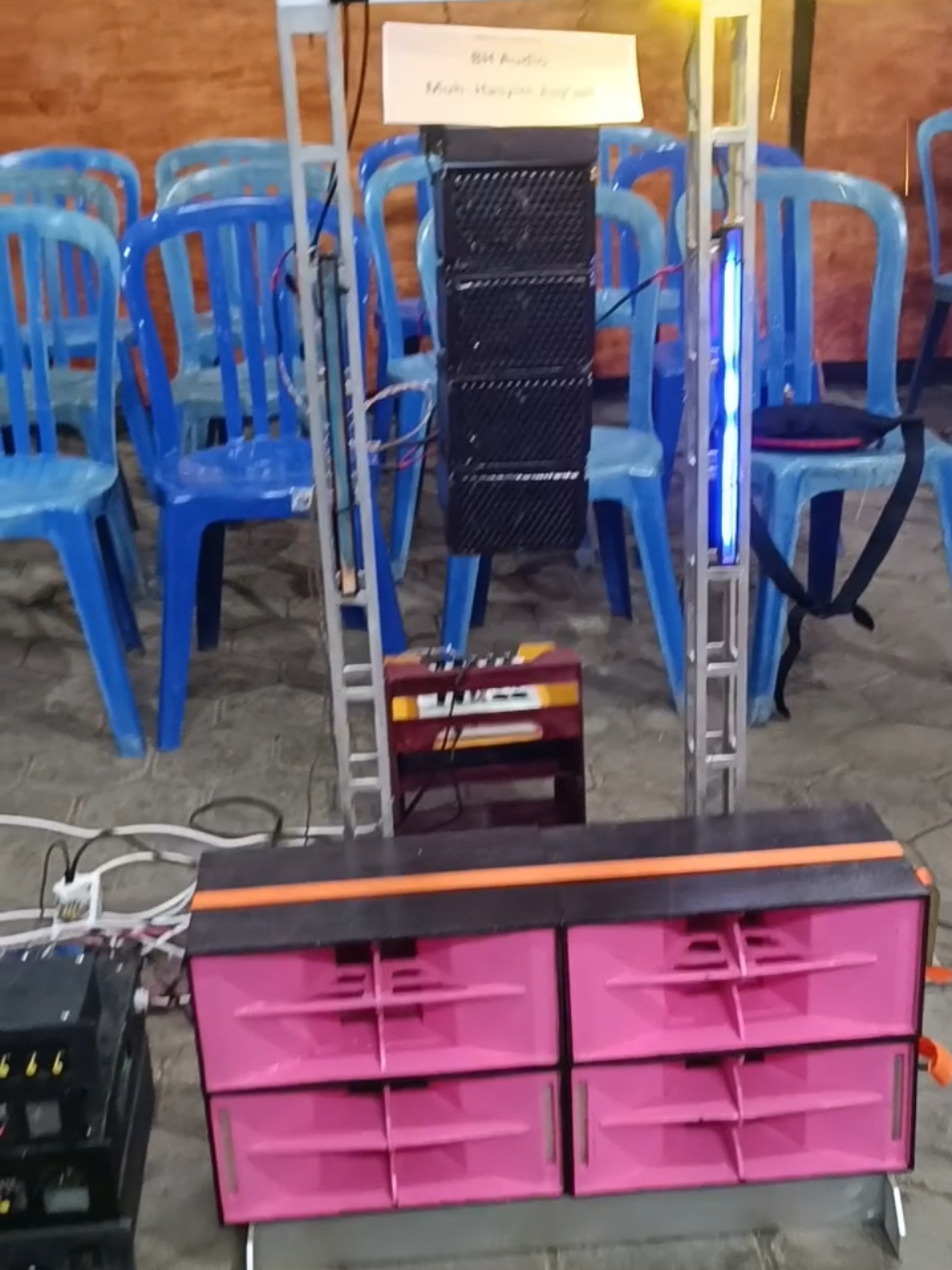 Alhamdulillah Bisa Ikut serta + Cek sound Di @darussalamblokagung  #banghasyim #miniatur #trending #salamsatusoldermaknyos 