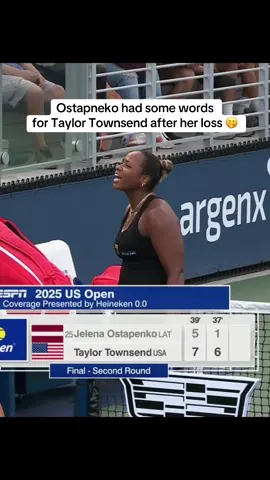 Taylor Townsend is on to the third round at the #USOpen 😤 #tennis #ostapenko 