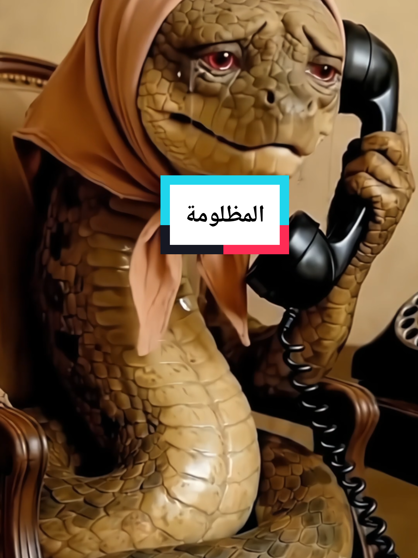 الافعى المسكينة مظلومة