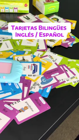 Tarjetas bilingües Inglés /Español#aprendiendoingles #bilingualkids #flashcards #education #jugueteeducativo 