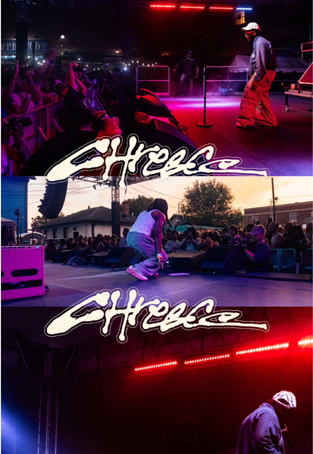 Chreece 2025 Mini Recap Such a great event and definitely a great first experience for Indianapolis 🔥  Indy is such a beautiful city in so many different aspects I can’t wait to come back and create more!  @Chreece Hip Hop Festival @Mavi @Robin Raps @cstarcrusher @Jet Santiago 🪐 @Harvey Sees 
