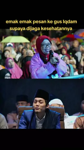 emak emak pesan ke gus Iqdam supaya dijaga kesehatannya #jember #jember24jam #ngajibareng #gusiqdam #sabilutaubah 
