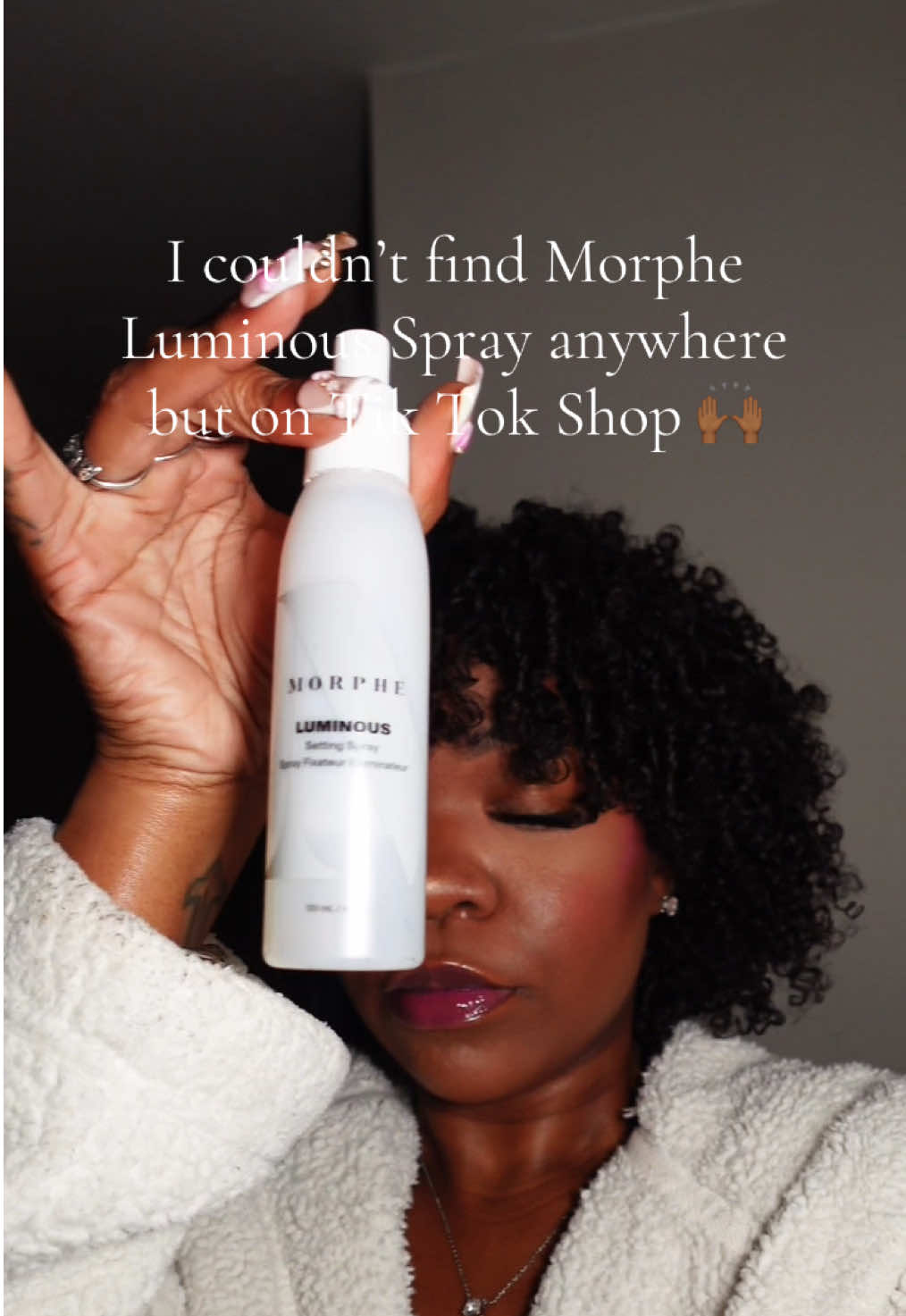 Girl, I couldn’t press order quick enough!  @Morphe Cosmetics  #morphe #settingspray #tiktokshop 