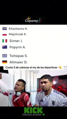 Cuota 3 del rey  @CabezasOficial  #kick #elreydelasdeportivas #cabezasanalisisoficial 