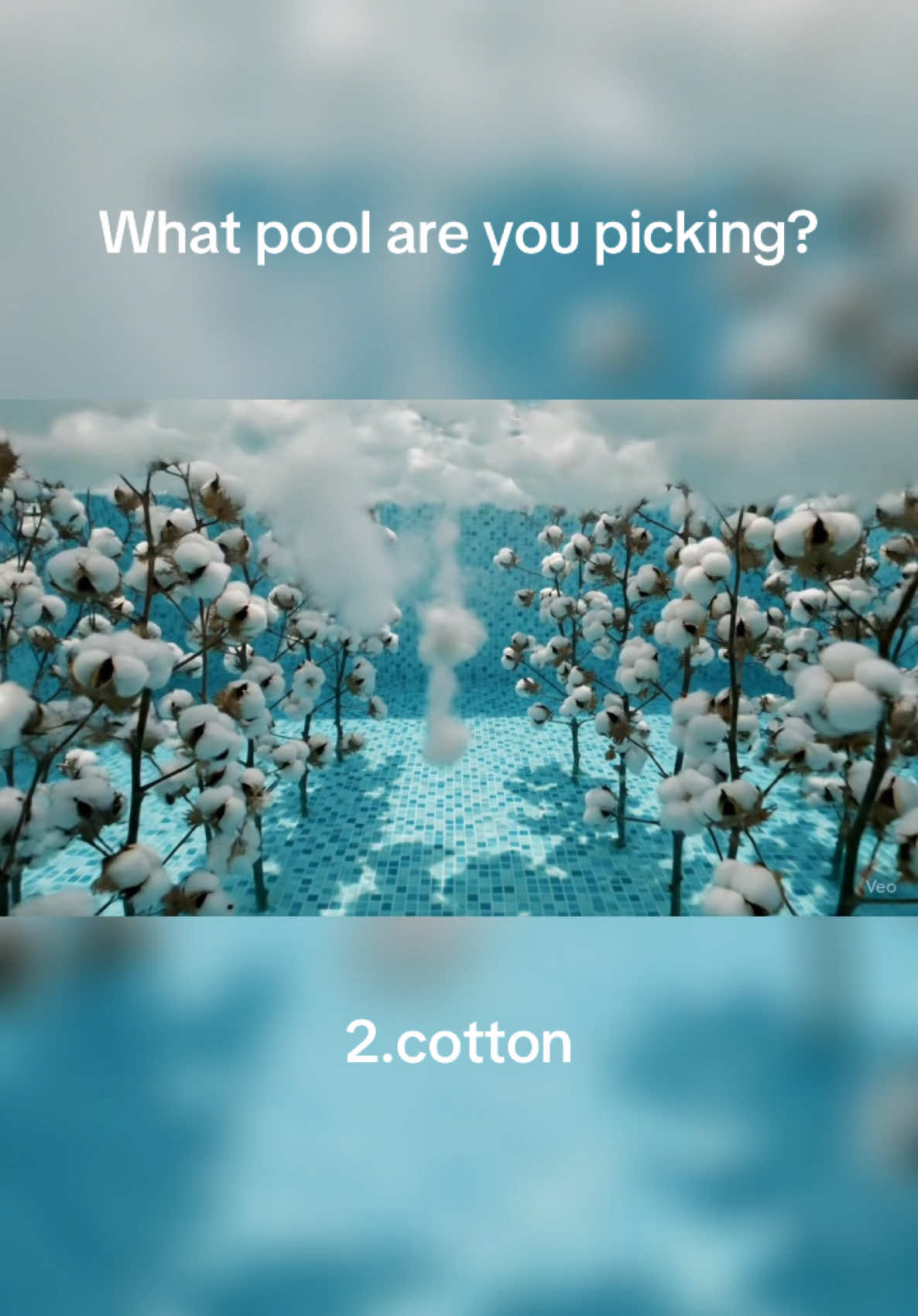 What are you picking? #fyp #ai #aigena #viral #foru #asmr #satisfyingvideos #satisfy #pool #swim #cotton #curry 