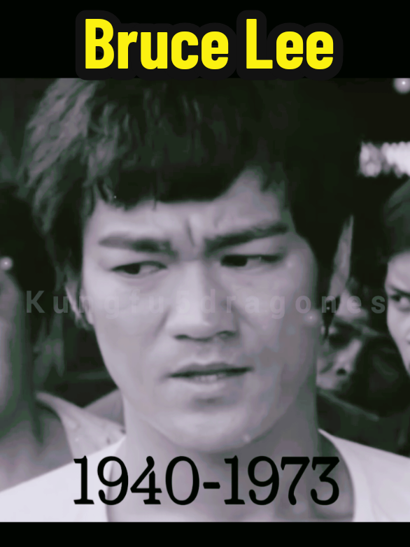 Bruce Lee 1940 - 1973 @kungfu5dragones #brucelee #triste #movie #بروسلي #حزين 