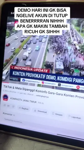 DEMO HARI INI GK BOLEH DI LIVE IN 👹#promomakangajian #demo #dpr #demo25agustus #politik 