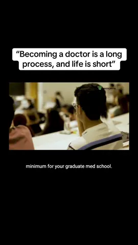 Are you ready to commit to becoming a doctor? 🩺🤔 #premed #premedadvice #premedtips #medschoolapp #medschoolapplication 