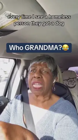 Grandma barking at the homeless #funny #laughter #grandma 