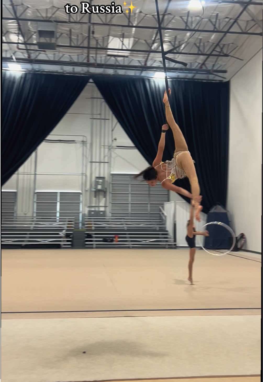 1 week! 🎪✨#aerialstraps #circus #fyp 