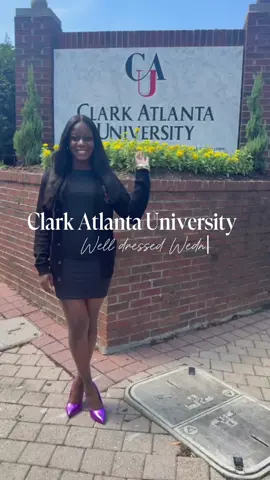 who does it better than Clark ? I’ll wait . First well dressed Wednesday #clark #cau #clarkatlantauniversity #hbcu #fyp