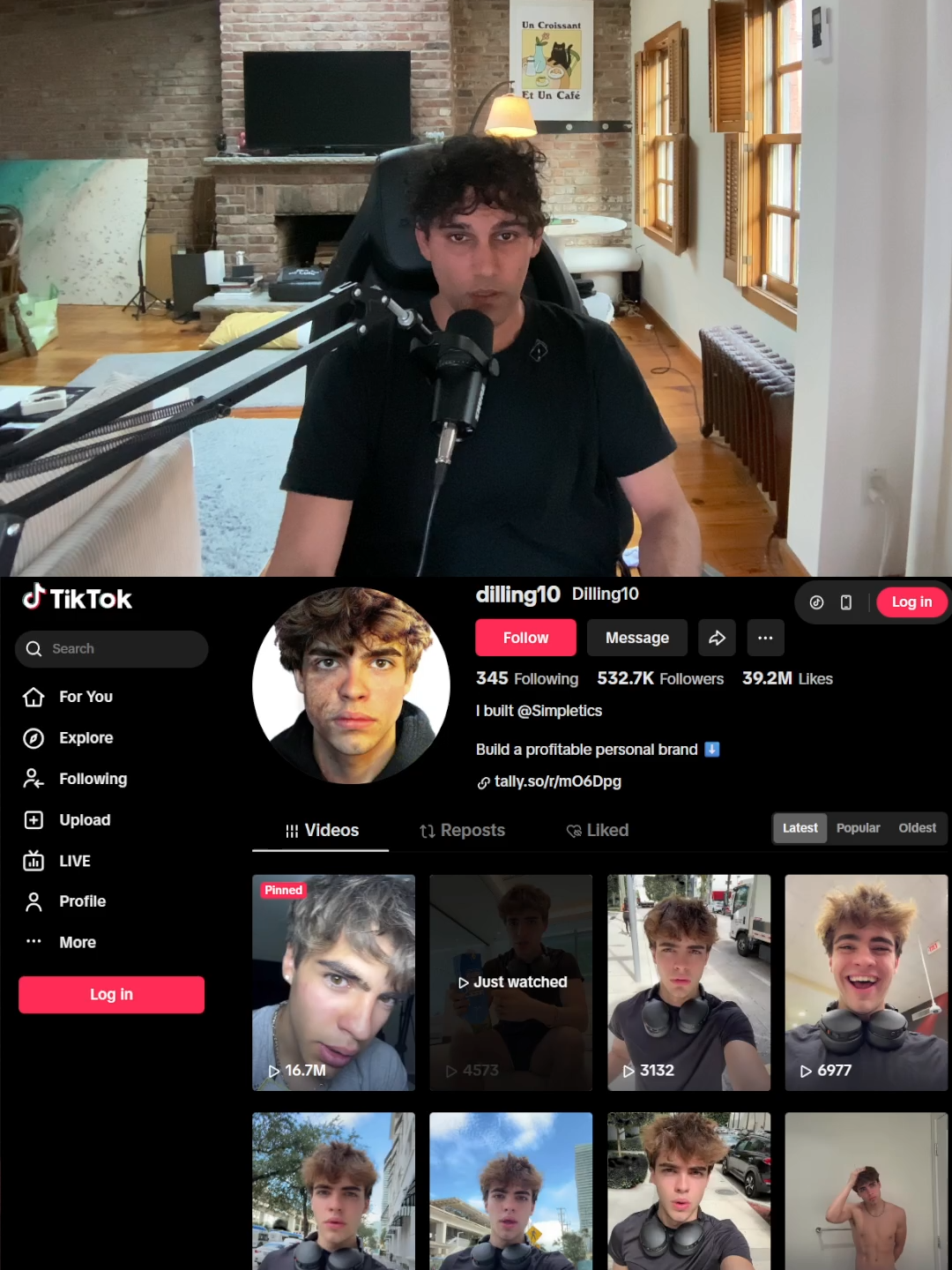 If you watch Dillon Latham unironically I genuinely feel bad for your future... God bless #dillonlatham