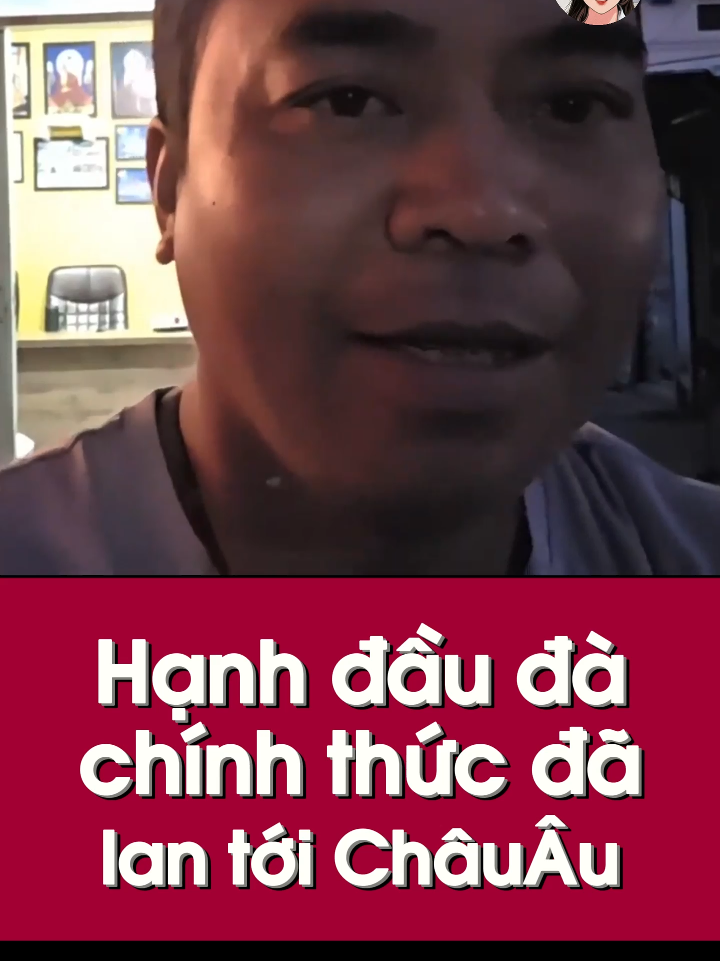 Hạnh đầu đà chính thức đã lan tới Châu Âu#ebook25 #13hanhdauda