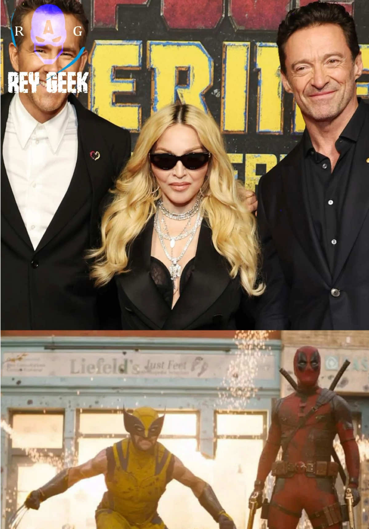 ASÍ CONSIGUI RYAN REYNOLDS LA CANCIÓN DE MADONA #marvel #ryanreynolds #deadpoolandwolverine #deadpool #wolverine 