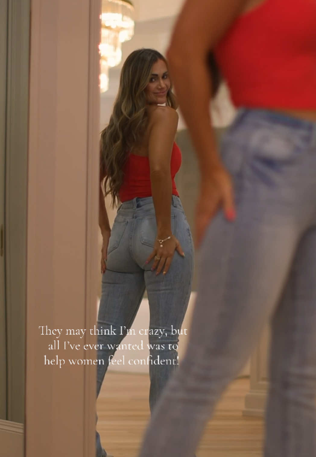 When designing our jeans it was important to meet several requests: ✅ Tummy Control ✅ Booty Lifting ✅ Sizes 1-22 ✅ Lengths 31,34, & 36 inseams #baileymadeteesboutique #baileymadejeans