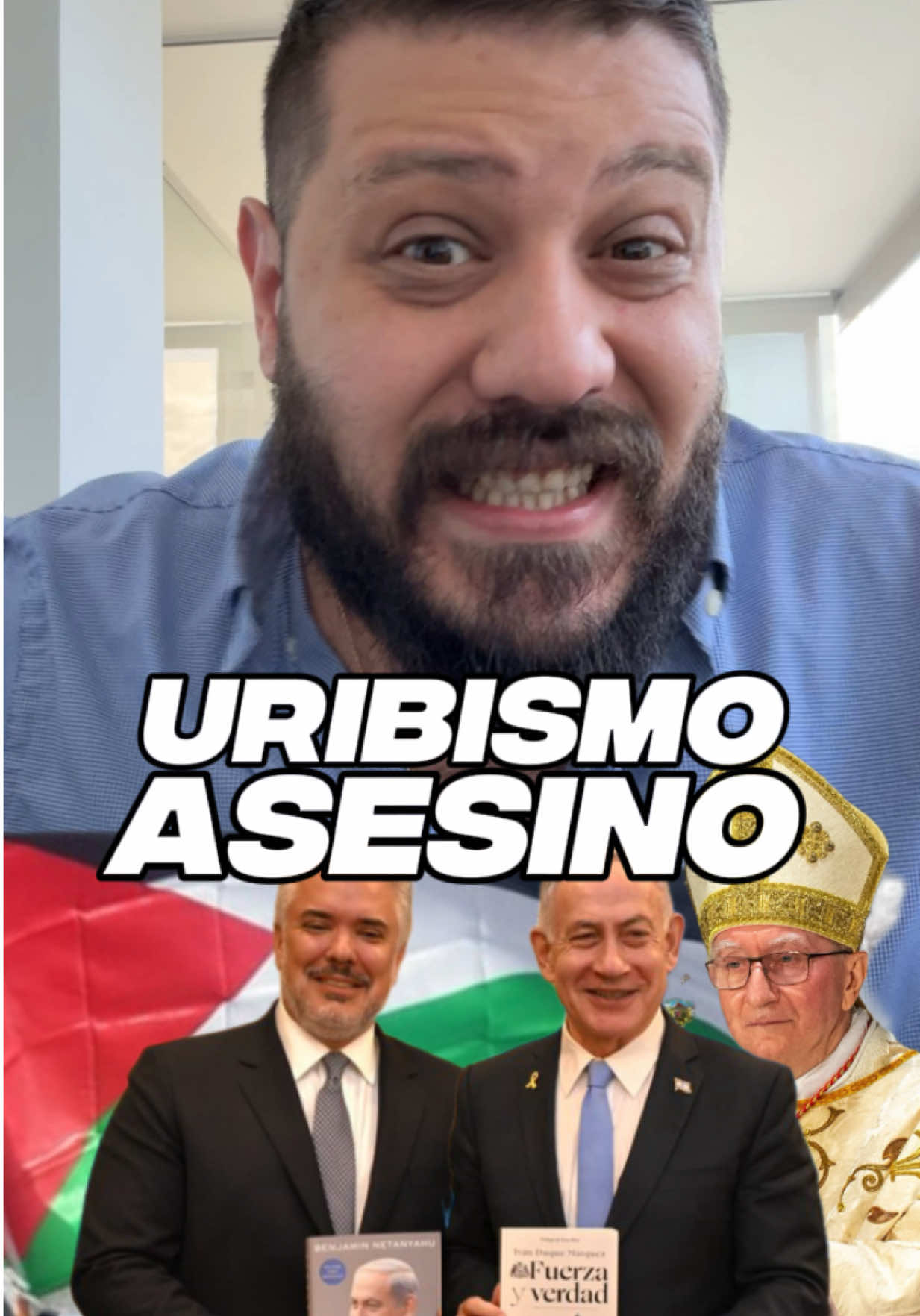 Iván Duque posó feliz al lado del criminal genocida de Netanyahu, mientras en Gaza se mueren todos los días, el uribismo alienta a su verdugo. #palestinalibre #netanyahu #ivanduque #politica #uribeparaco 