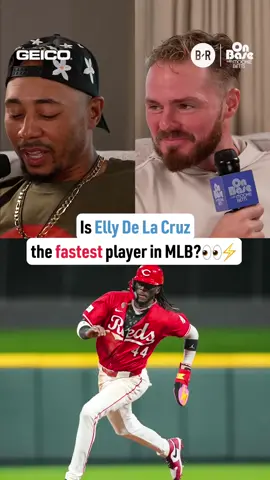 Who's faster than Elly? 🧐💨 #MLB #dodgers #reds #ellydelacruz #debate