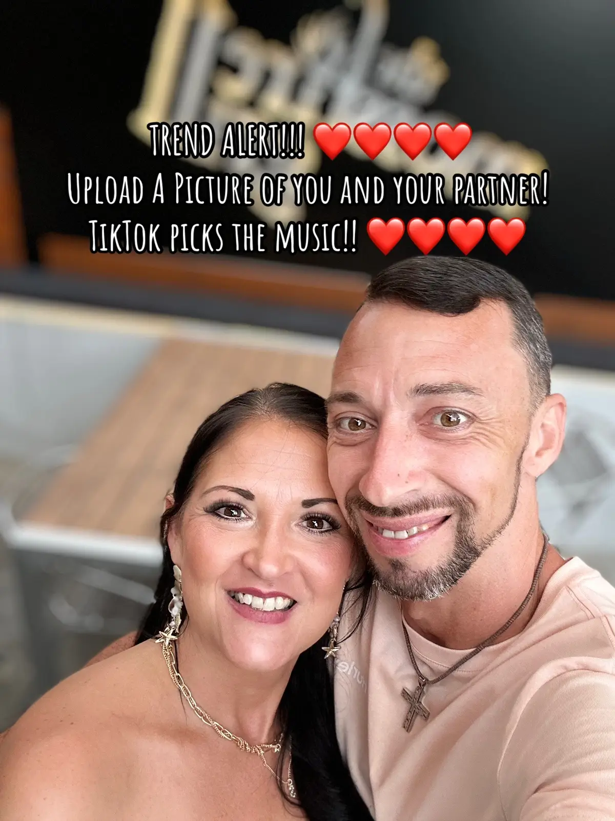 I love him!! Trend alert! Post a picture of you and your partner! TikTok will pick the sound! 💕❤️💕❤️ #couples #couplesoftiktok #trending #fyp #coupletrend 