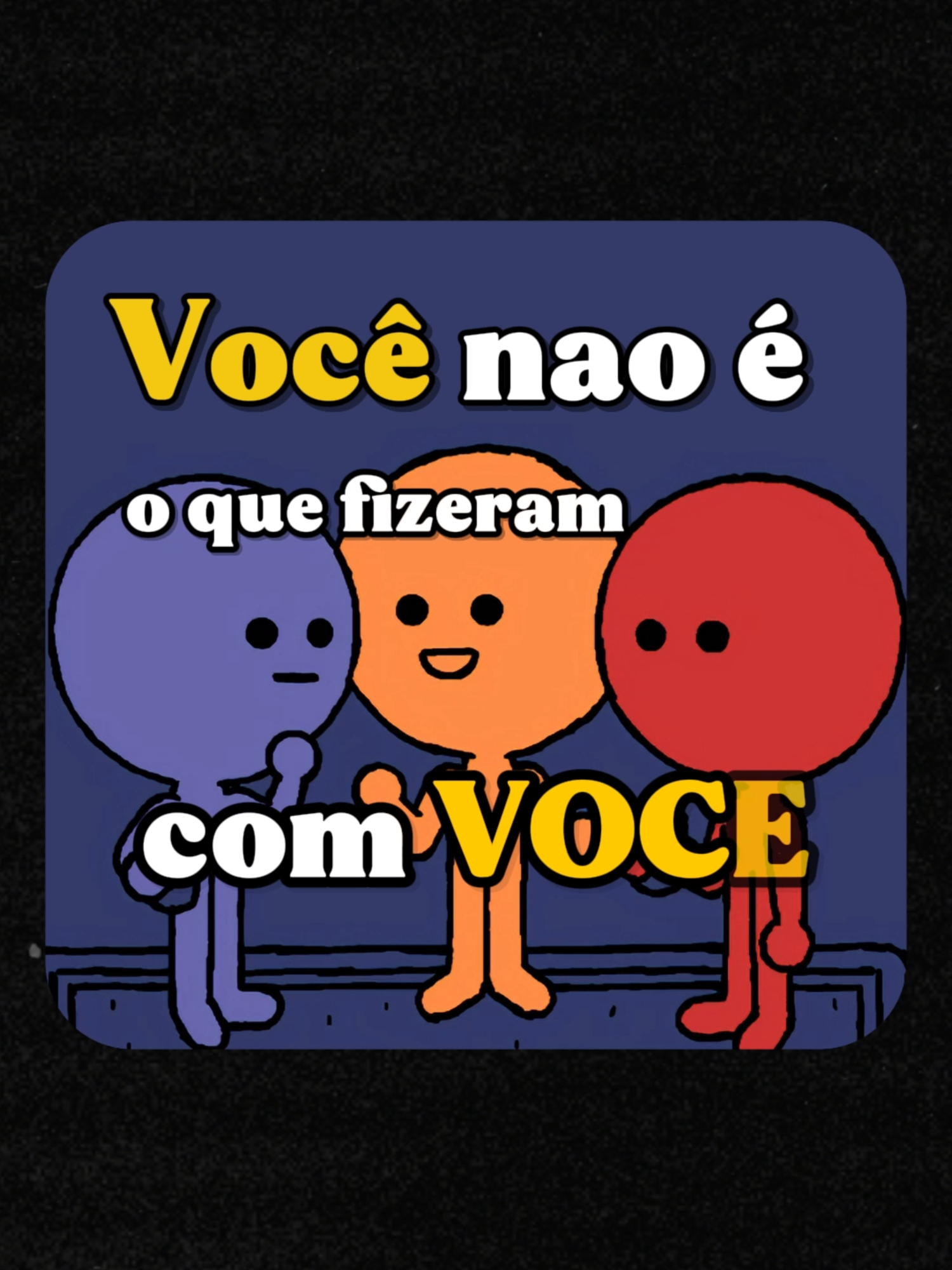 “Você não é o que fizeram com você #filosofia #conselhosdevida #reflexão