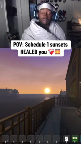 For me, Schedule 1 sunsets are way better than real ones, after a long day of selling drugs and lacing my community I need to just sit back and enjoy the scenery #presidentlloyd #gamer #gaming #schedule1 #fyp 