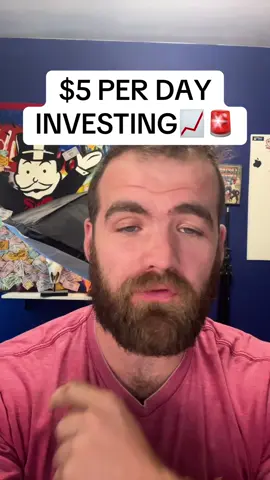 How much money would you have if you invested five dollars per day for 40 years?  #invest #stockmarket #investing #money #dividend 