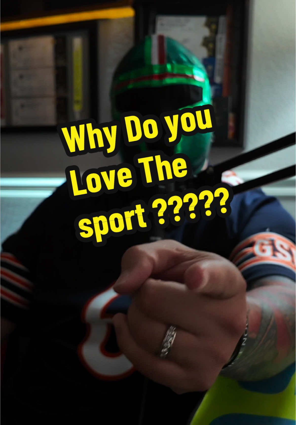 Why do we love this sport so much ? 