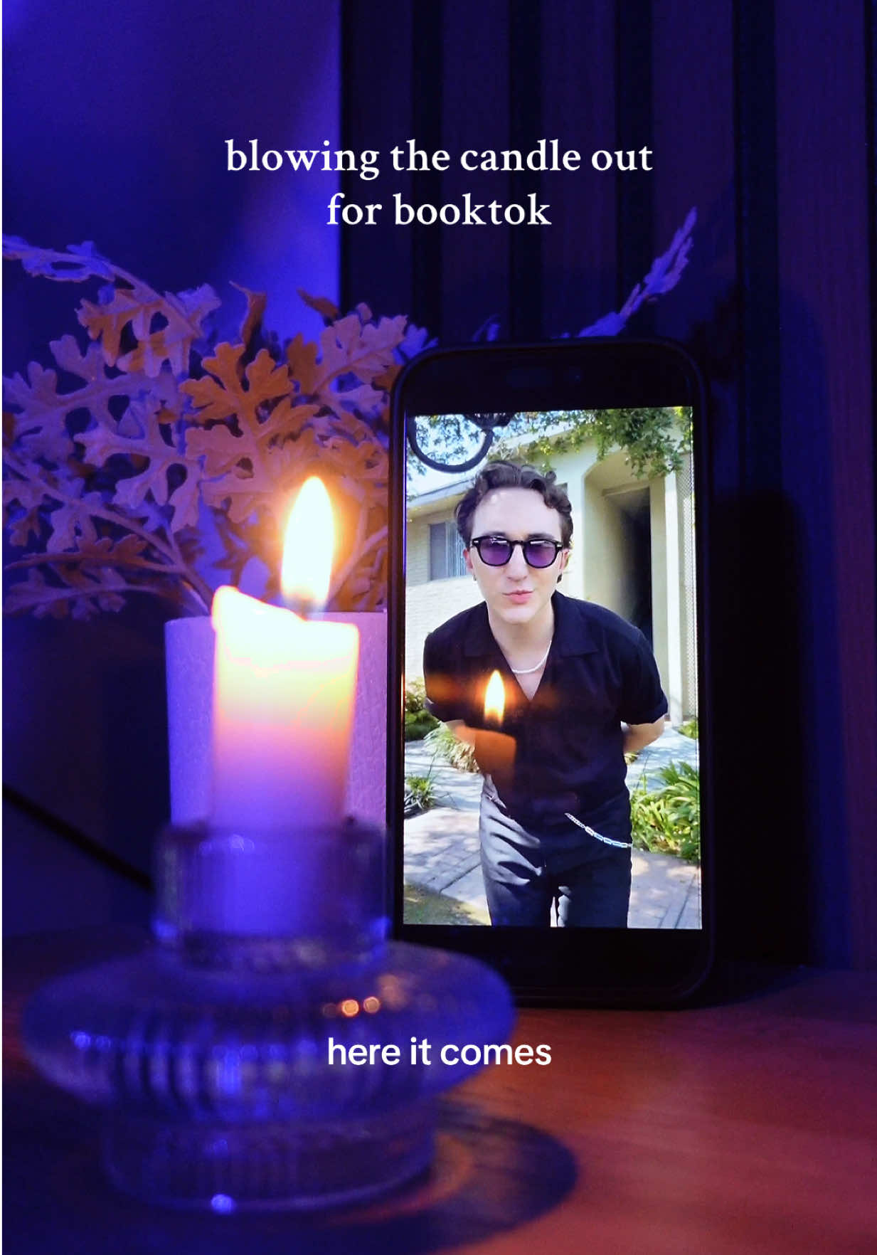 Blowing the candle out for #BookTok #candleblowingtrend #whenyouwereyoung #spicybooktok 