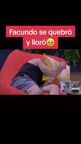 Extraña a su gente, a su novia, dice esta muy rudo estar ahi dentro. #lacasadelosfamosos #facundo  #trsite 