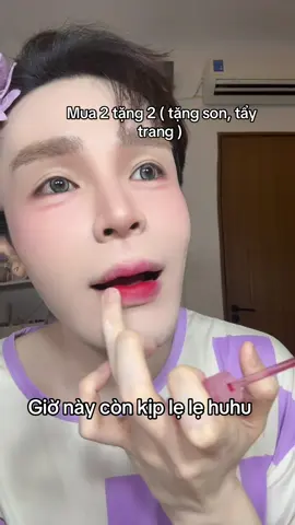 Colorkey mua 2 tặng 2, test màu đỏ thuần
