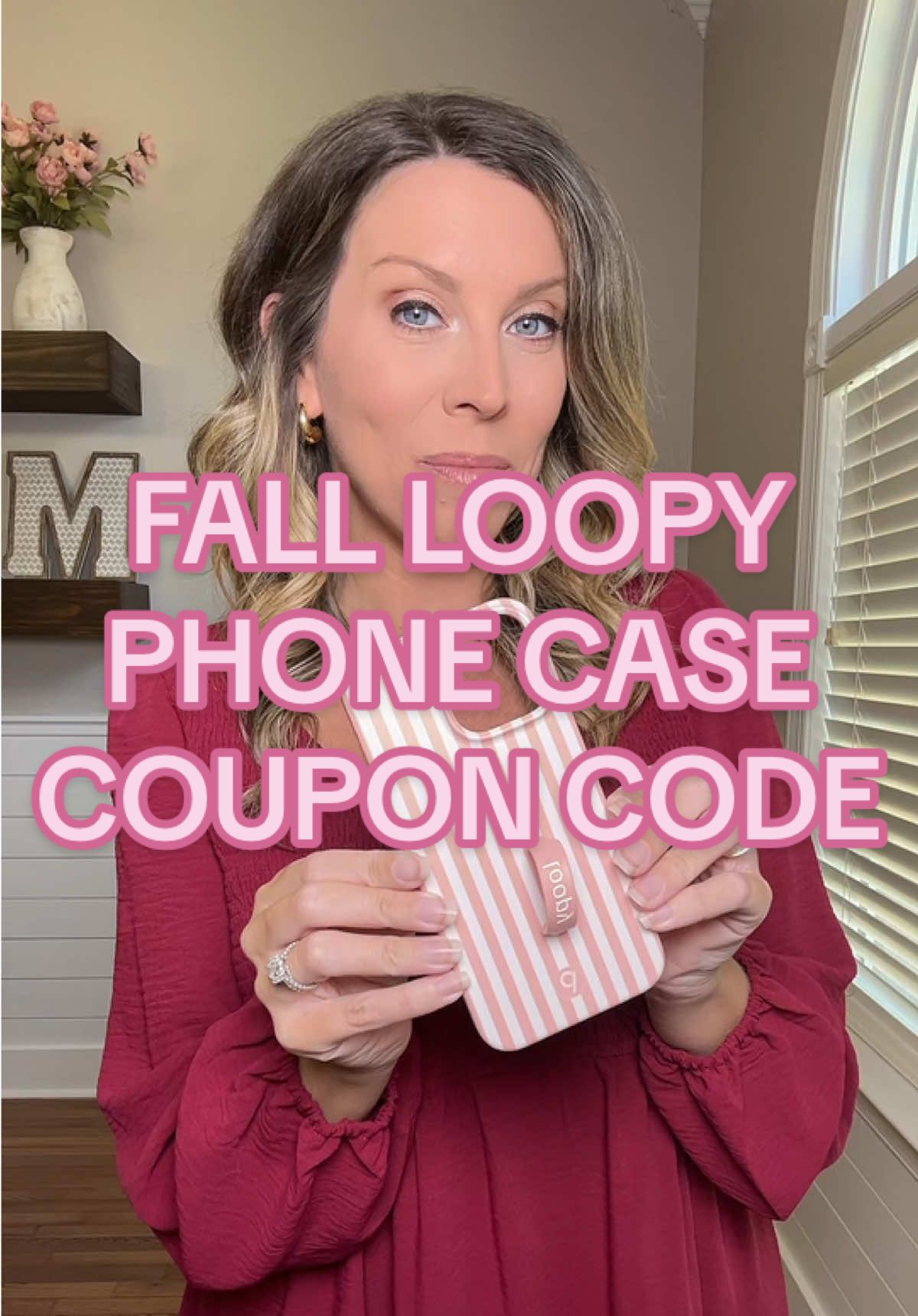 This new @Loopy® case is so pretty for Fall! 🍂 Shop the Terracotta Stripes phone case at loopycases.com and use the code SAVILLAMOUNTAIN for 10% off! 