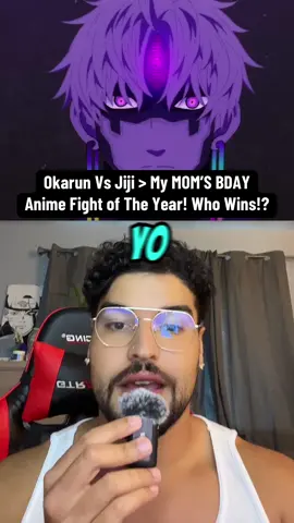 Okarun Vs Jiji > My MOM’S Bday  Anime Fight of The Year! Who Wins!? #okarun #jiji #dandadan #anime #evileye 