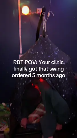 I’m in line with the clients for the sensory room #fypシ #rbt #explore #foryou #work #pajamaday #fenty #aba #swing #houston 