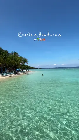 Waves, palm trees & pure paradise… welcome to Roatán 🌴🐚🦀🇭🇳 . . . . #traveltiktok #vacations #islandlife #roatanhonduras🌴🇭🇳 #traveltips 