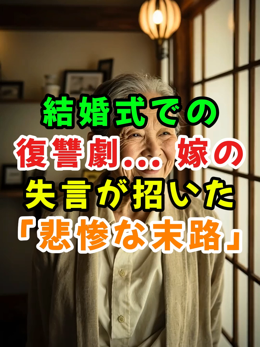 1P結婚式での復讐劇... 嫁の失言が招いた「悲惨な末路」..#ガルちゃん #2ch#ガルちゃん #人生 #shorts