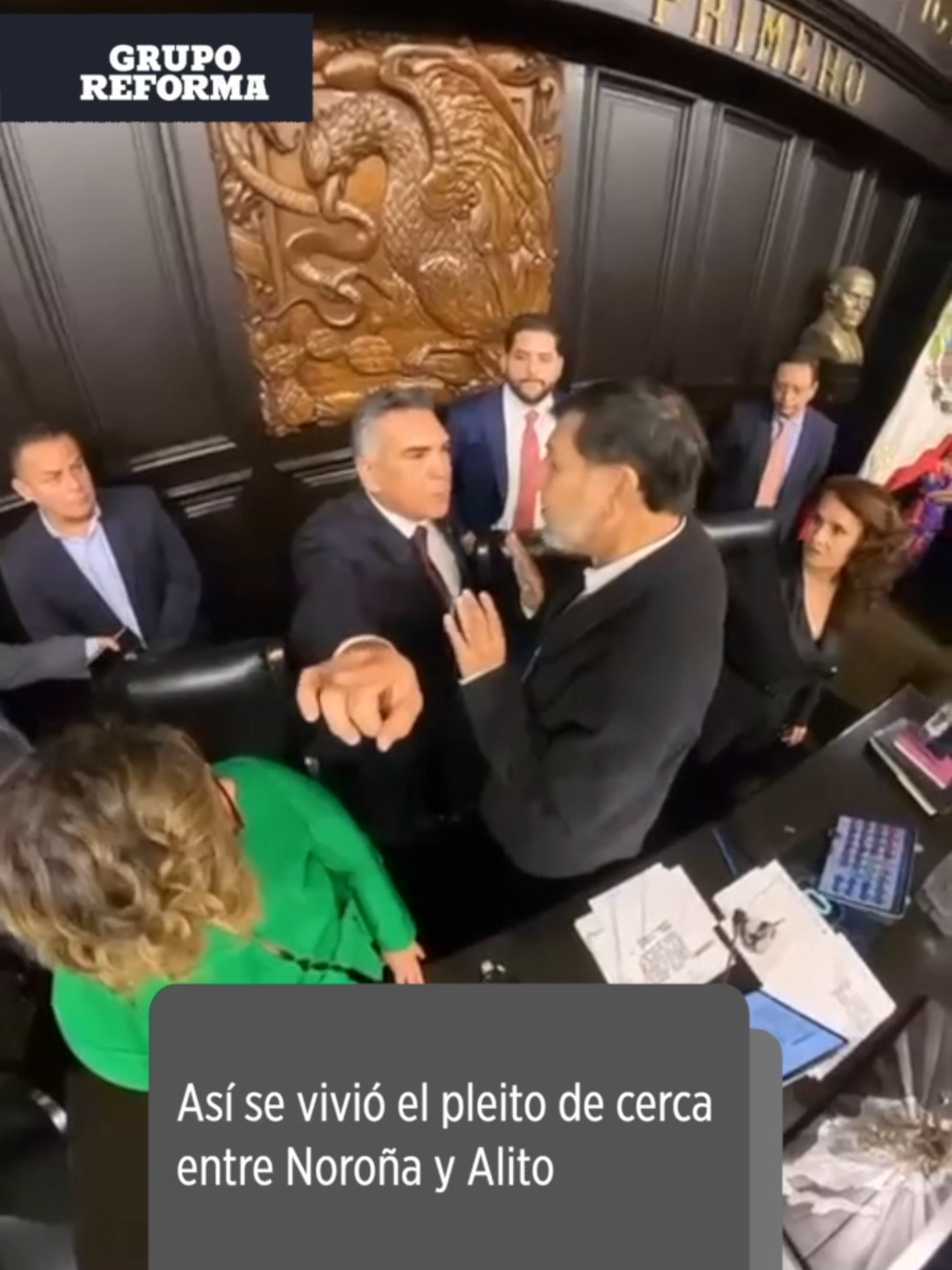 Así se vivió el enfrentamiento entre Noroña y Alito #alito #noroña #pri #morena #politica #congreso #pelea #noticias #viraltiktok