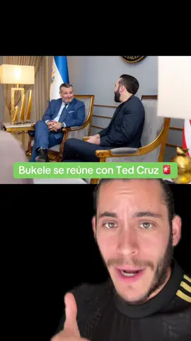 Nayib Bukele se reunió con el Senador de Texas Ted Cruz en El Salavdor 🚨